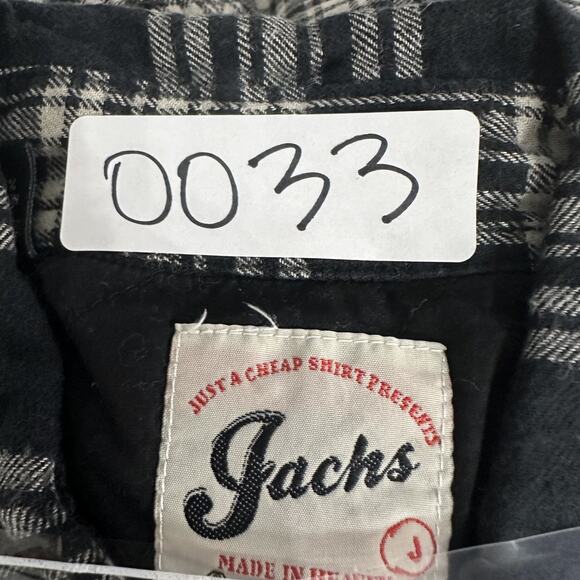 Jachs Button Up Shirt Shacket Plaid Quilted Lined Men’s Medium - Picture 11 of 11